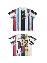 STARRVAINT Vintage Football Patchwork Jersey