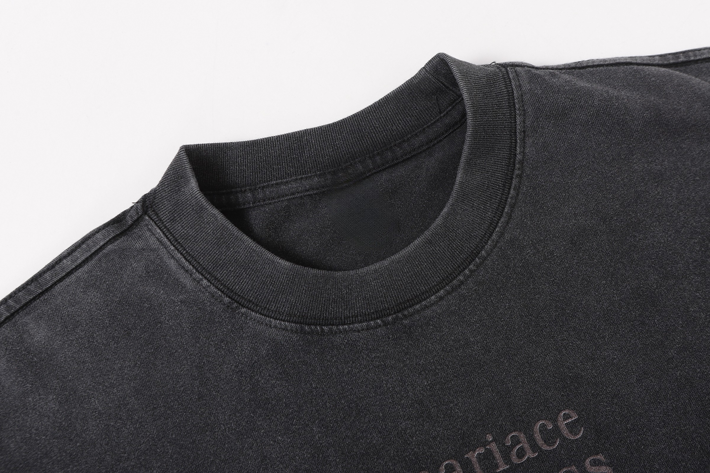 STARRVAINT Cross Graphic Vintage Long Sleeve Tee