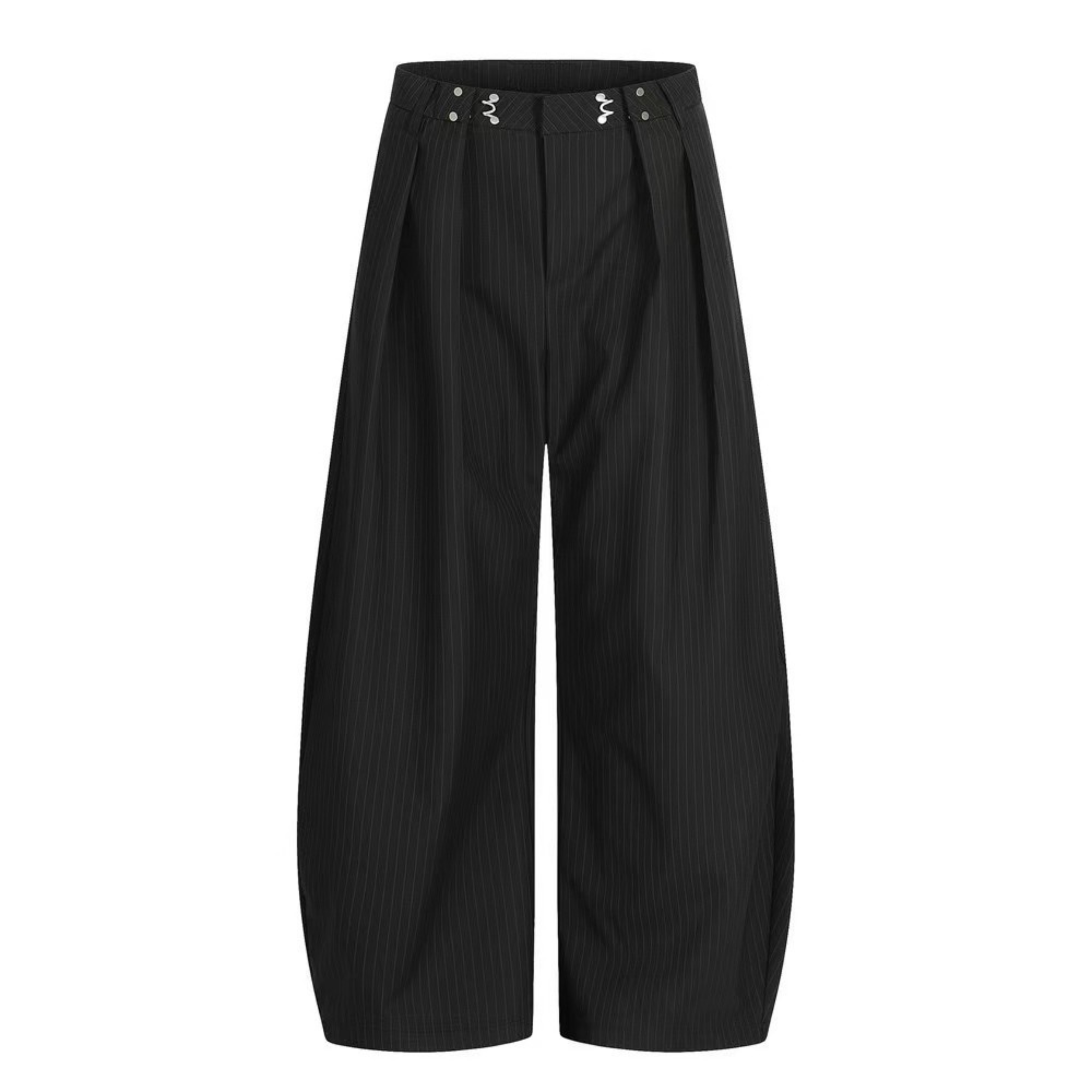 STARRVAINT Pinstripe Wide-Leg Suit Pants