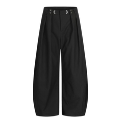 STARRVAINT Pinstripe Wide-Leg Suit Pants