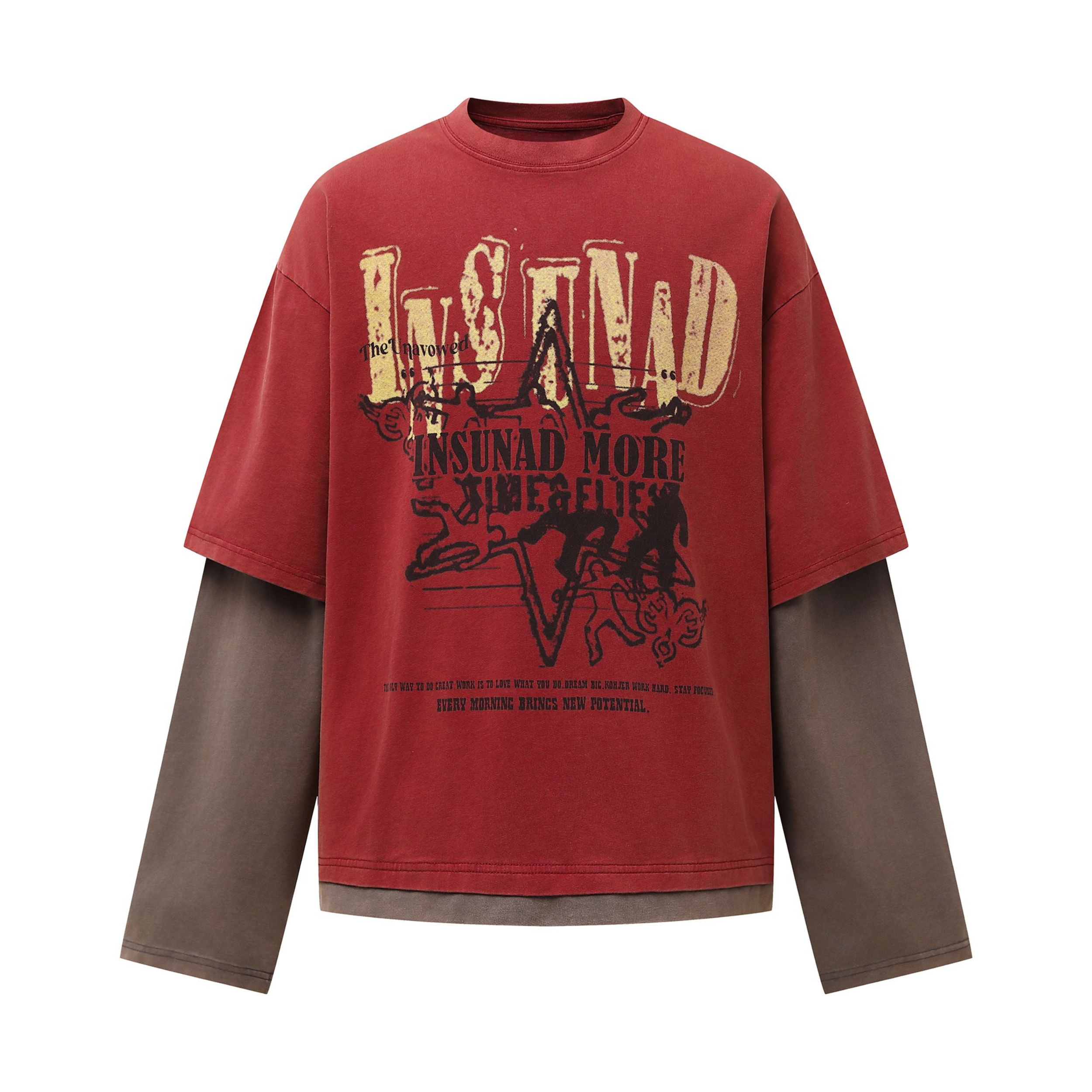 STARRVAINT Layered Graphic Tee