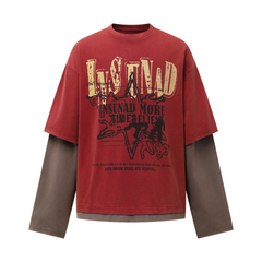 STARRVAINT Layered Graphic Tee