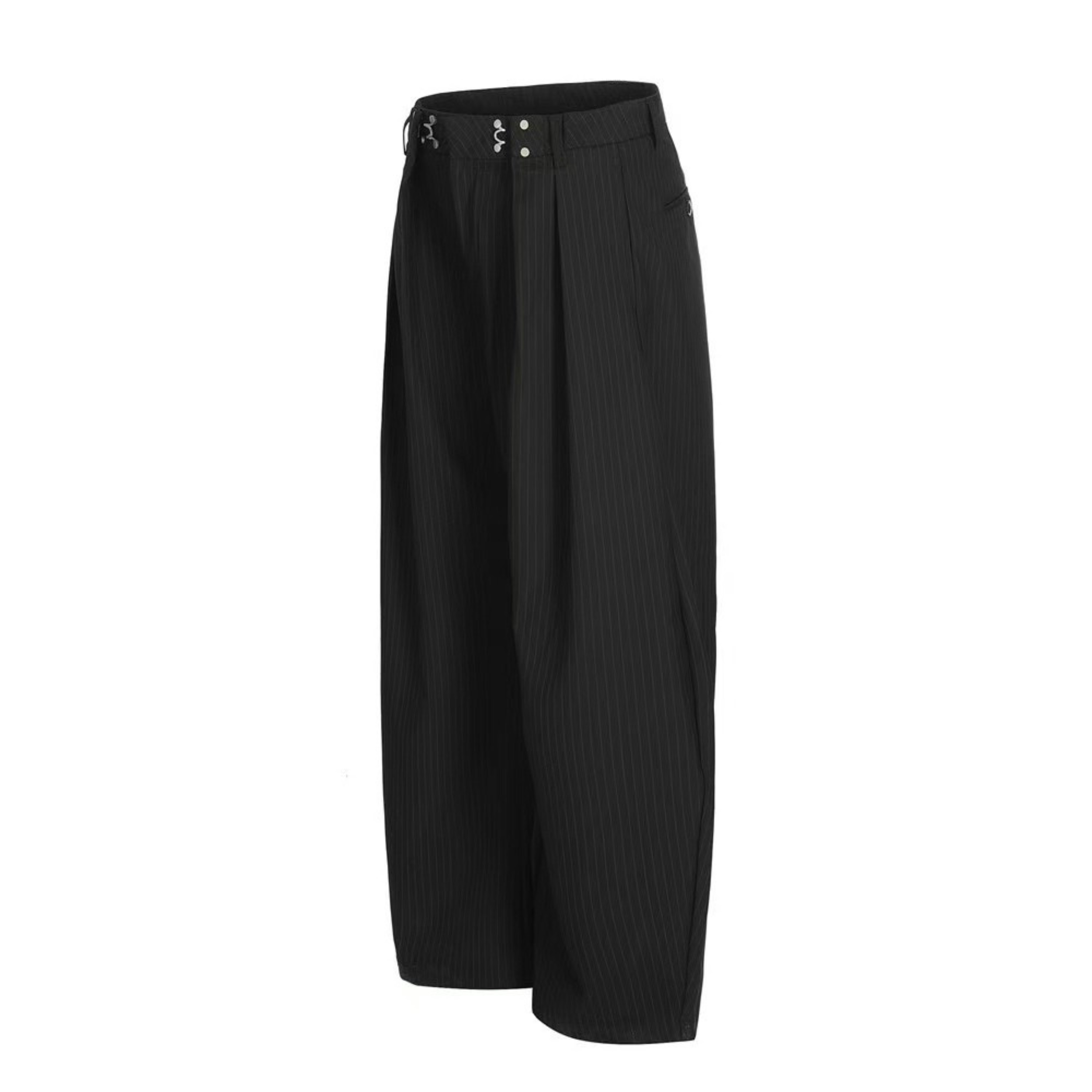 STARRVAINT Pinstripe Wide-Leg Suit Pants