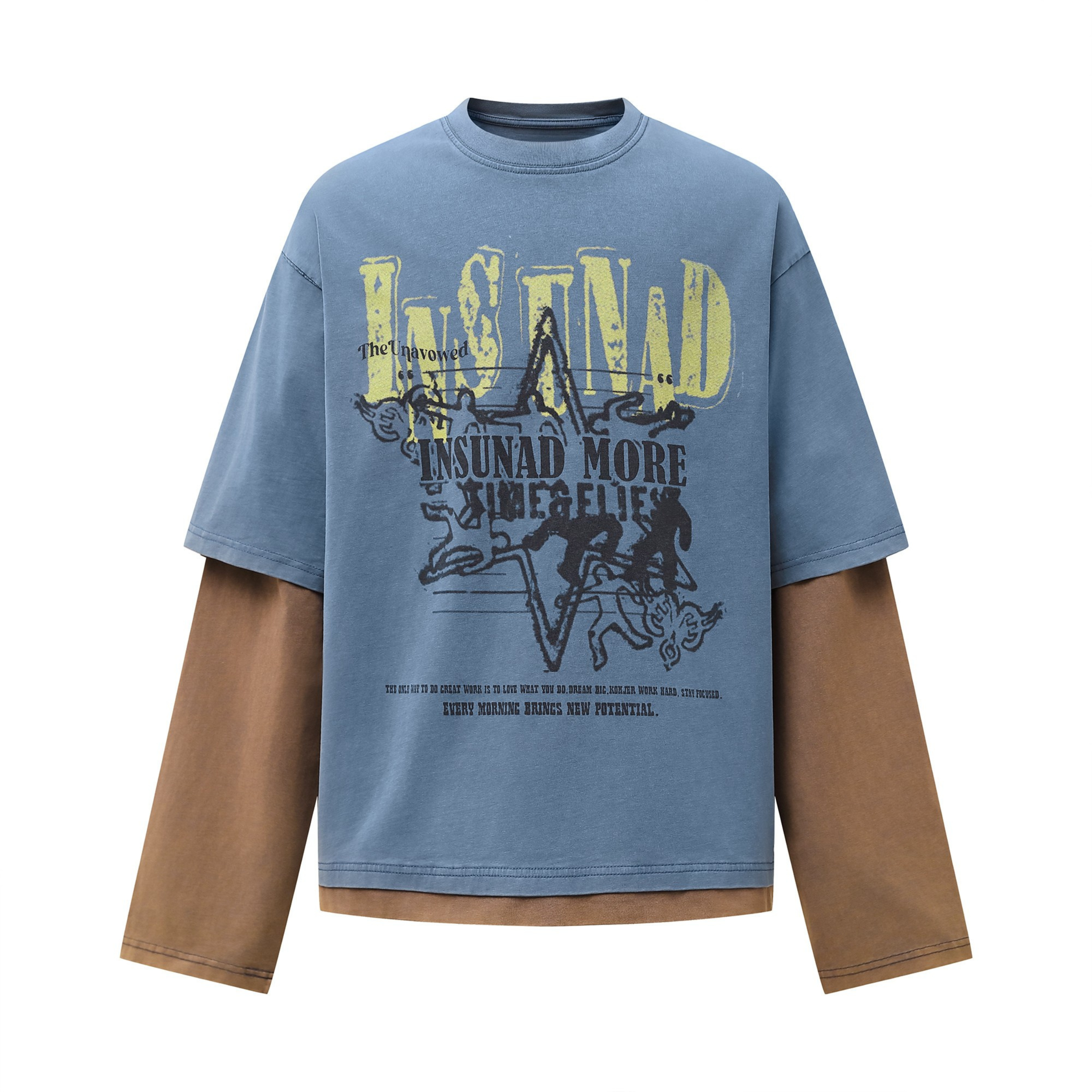STARRVAINT Layered Graphic Tee