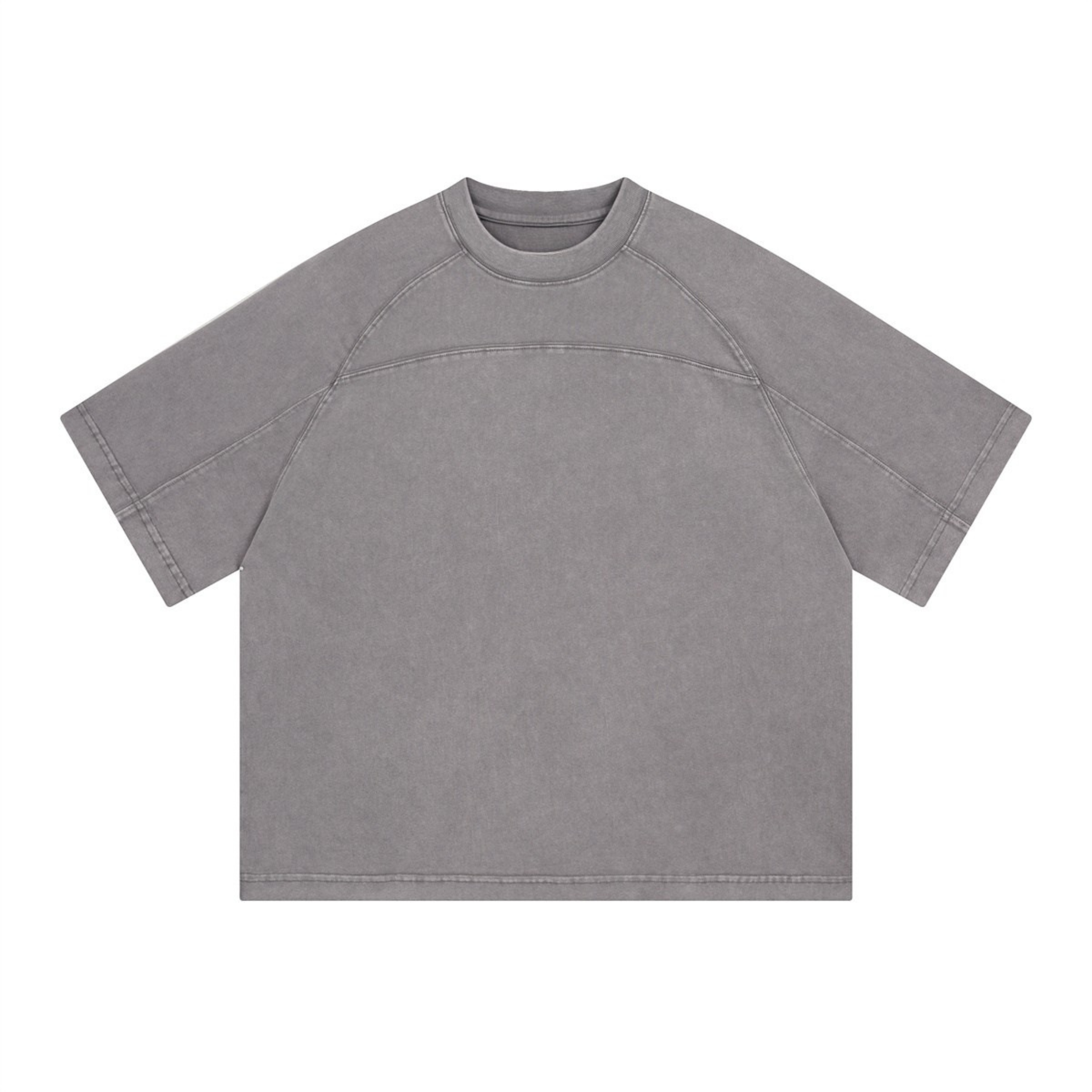 STARRVAINT Vintage Washed Short-Sleeve Cotton Tee