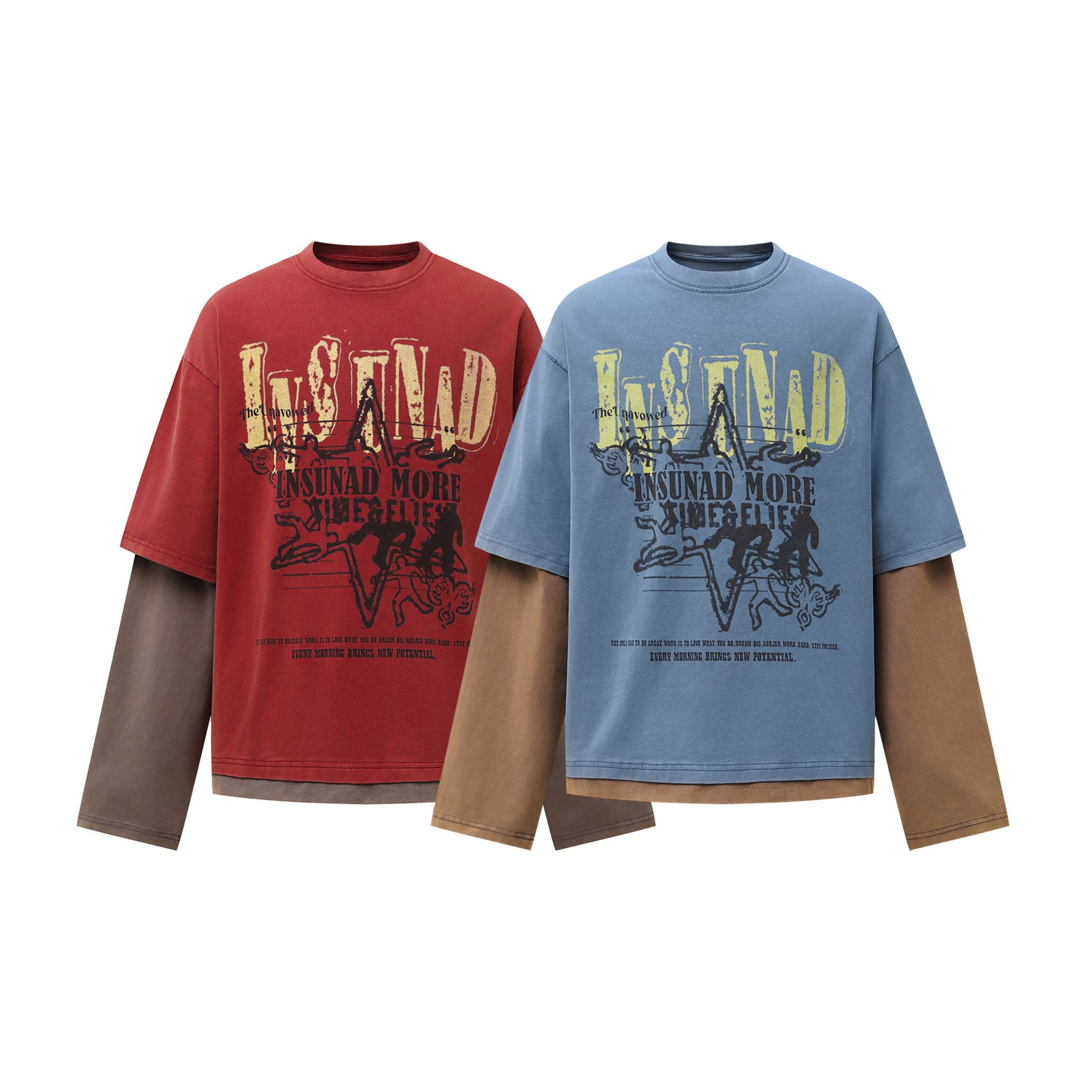 STARRVAINT Layered Graphic Tee