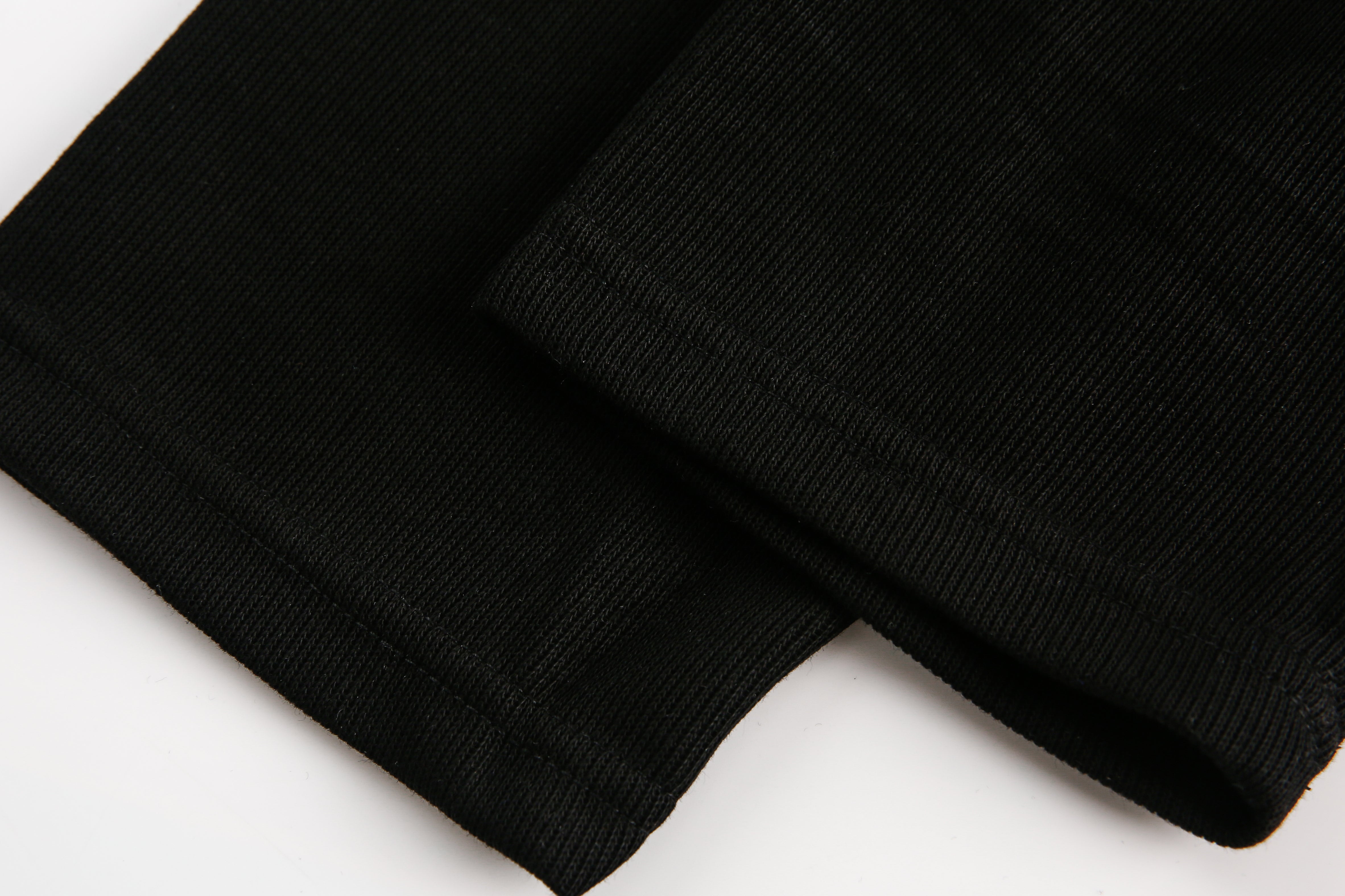 STARRVAINT Star Panel Cropped Cotton Long-Sleeve