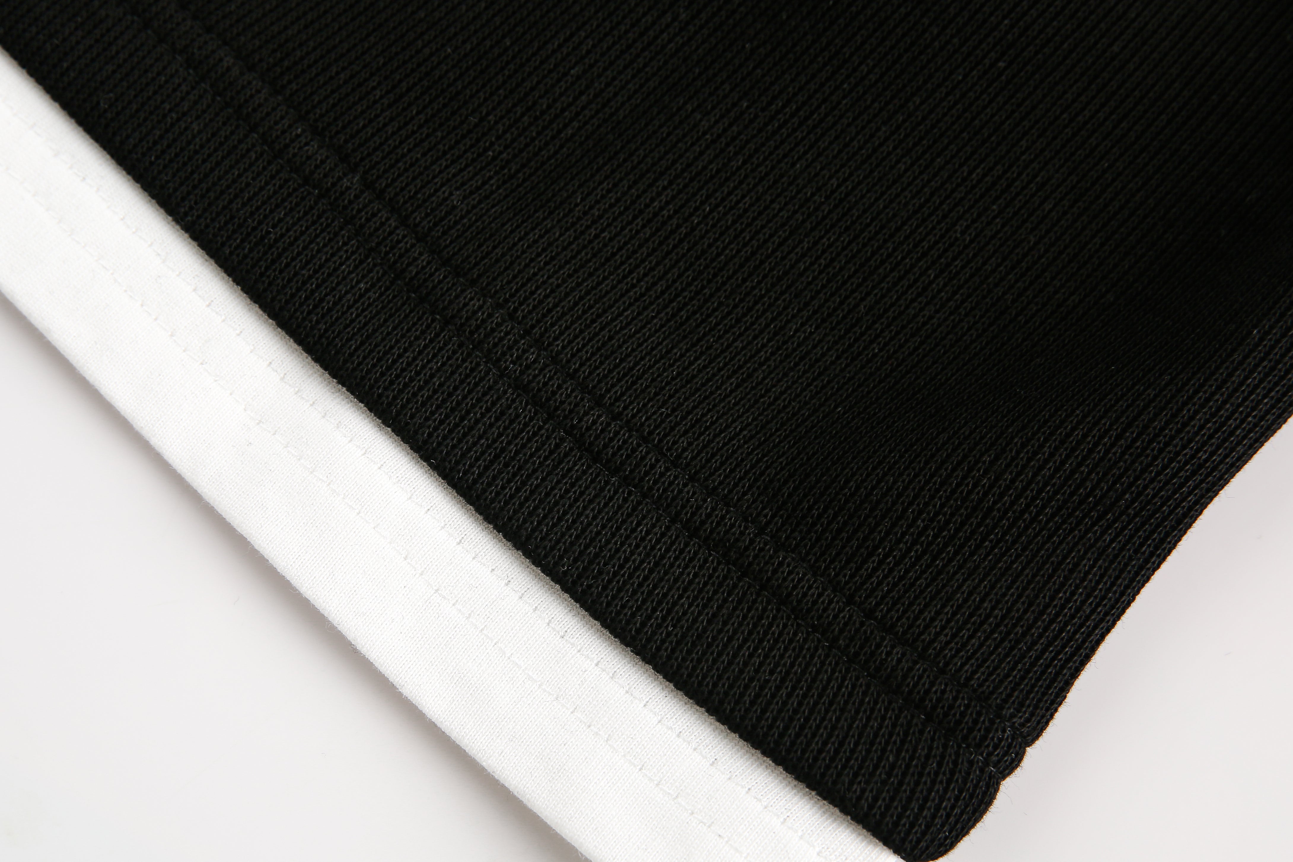 STARRVAINT Star Panel Cropped Cotton Long-Sleeve