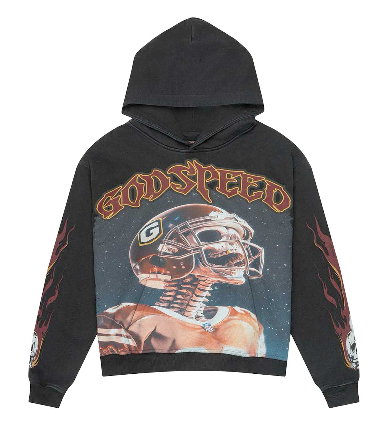 Godspeed Morale Hoodie Washed Black