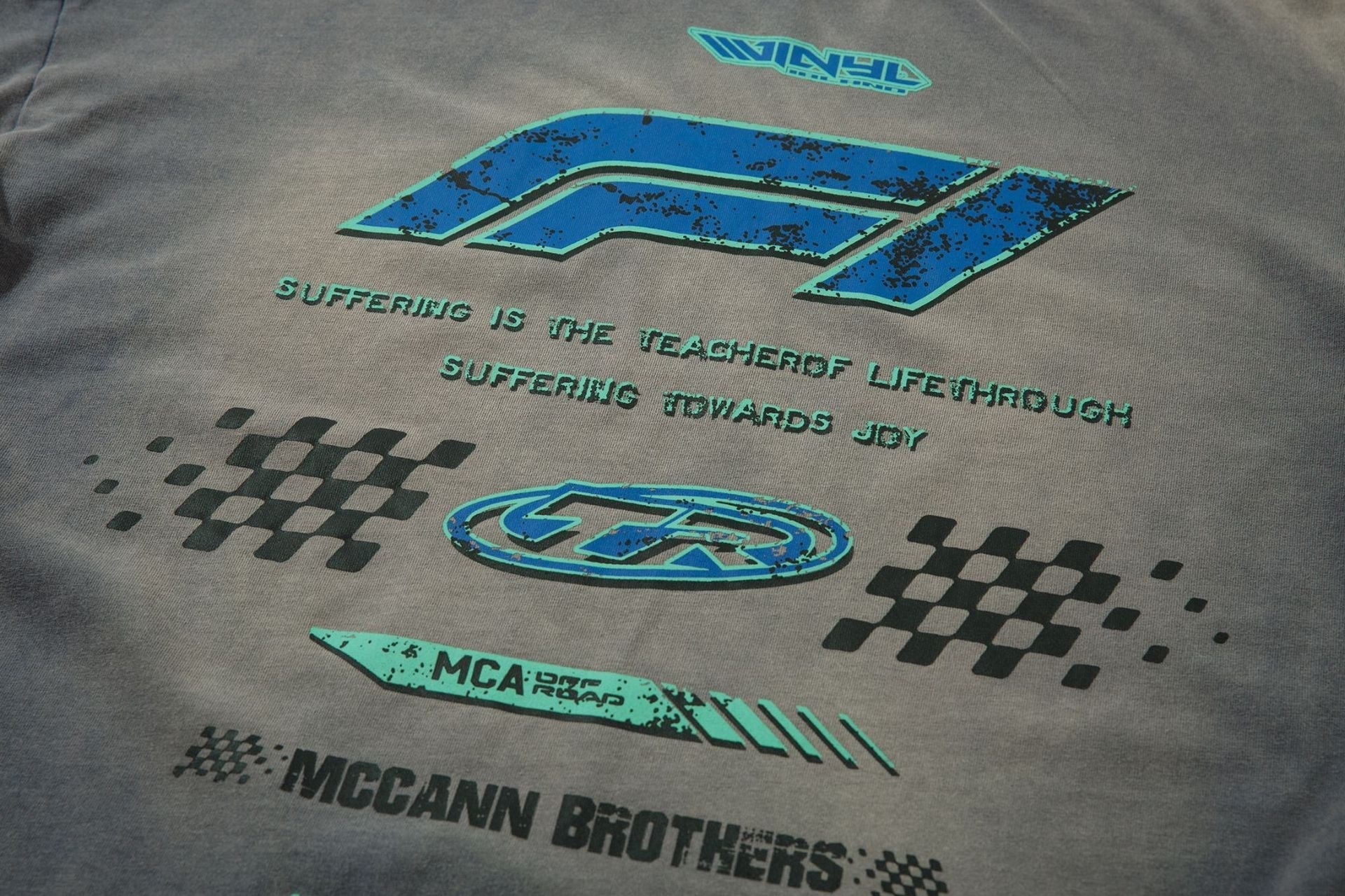 STARRVAINT Racing Graphic Layered Tee