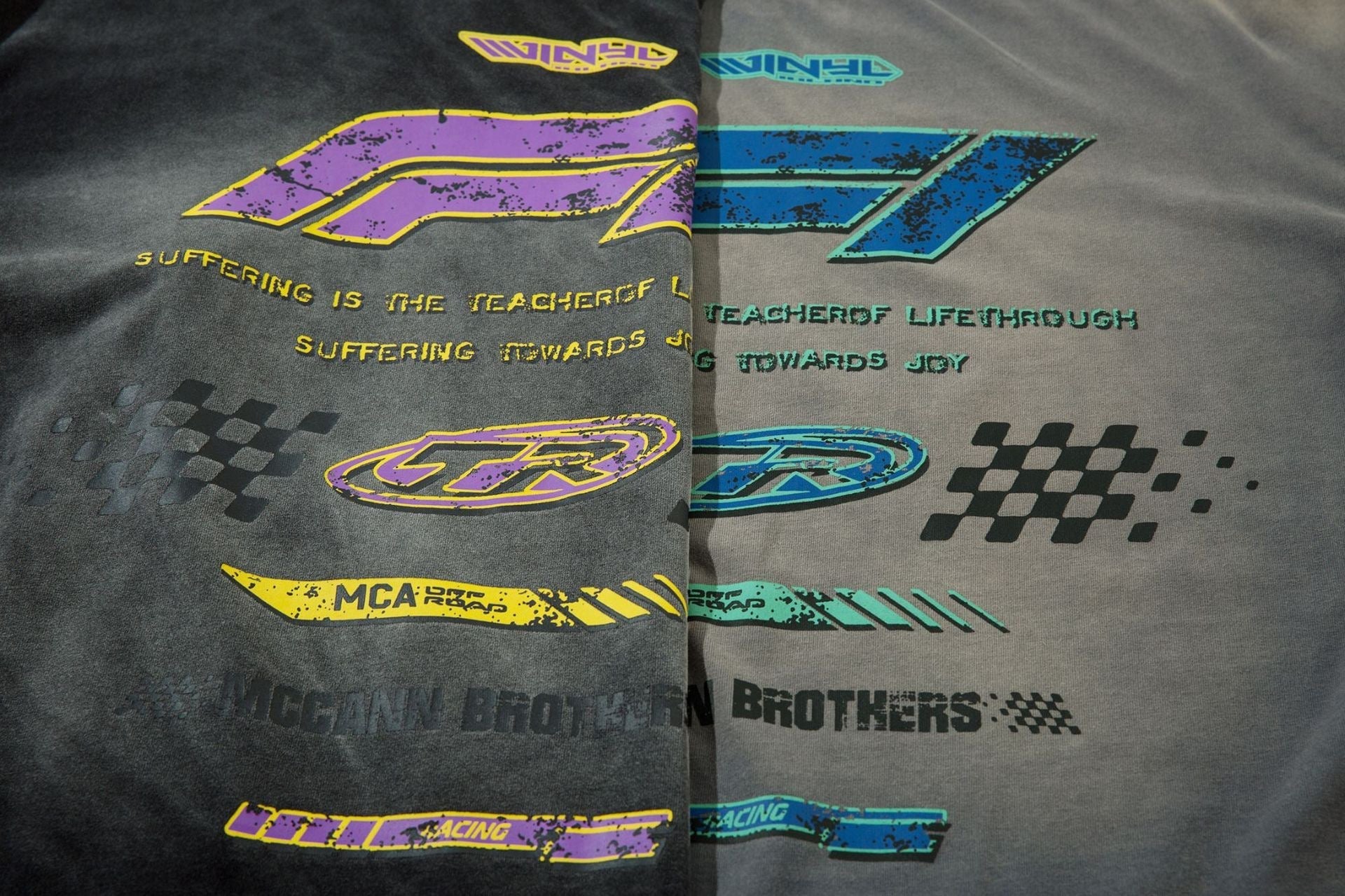 STARRVAINT Racing Graphic Layered Tee