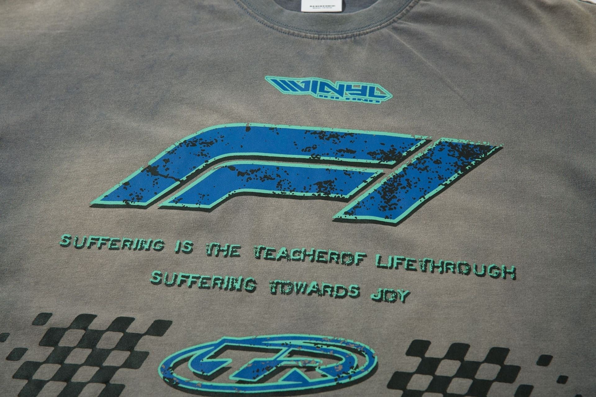 STARRVAINT Racing Graphic Layered Tee