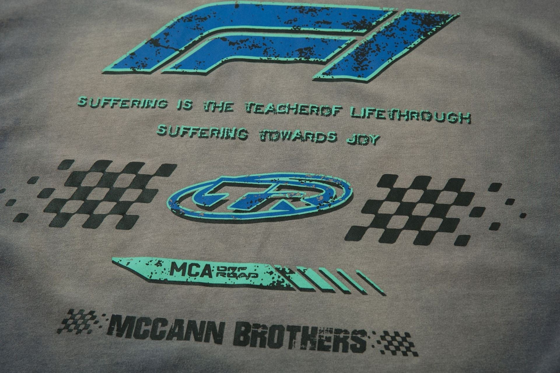 STARRVAINT Racing Graphic Layered Tee