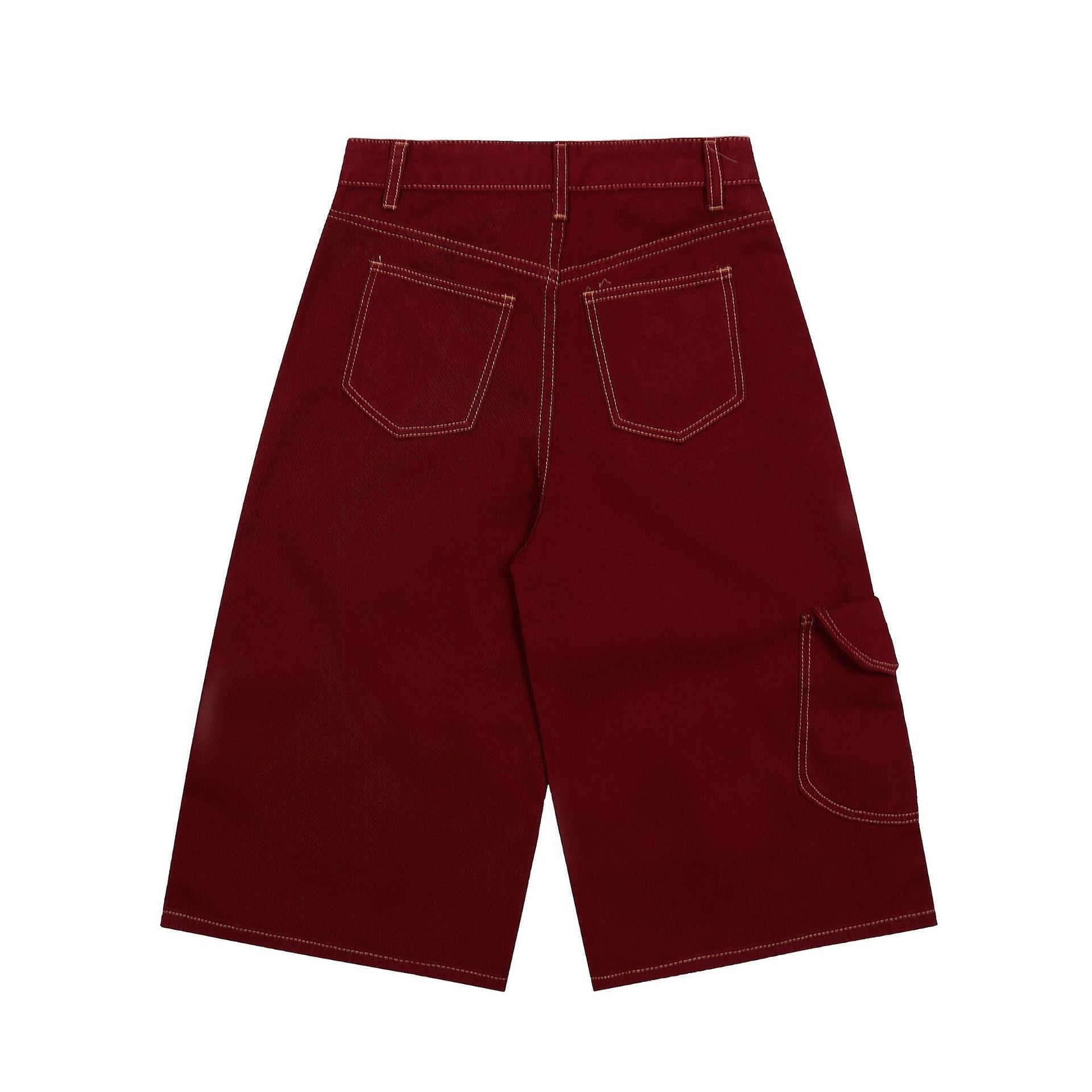 STARRVAINT Arc-Stitched Utility Shorts