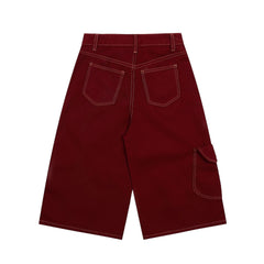 STARRVAINT Arc-Stitched Utility Shorts