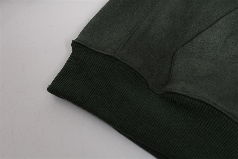 STARRVAINT Washed Logo Zip-Up Hoodie