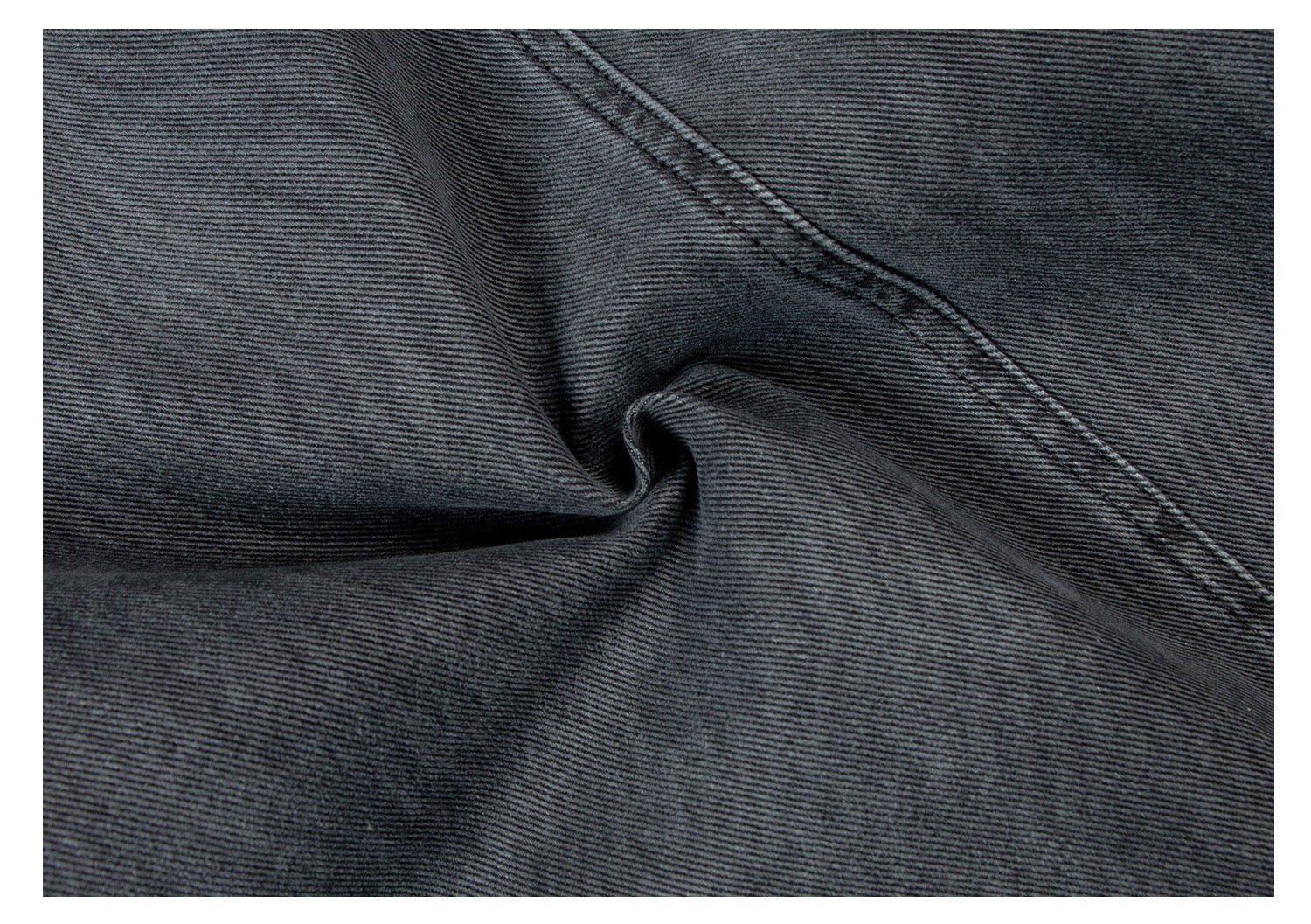 STARRVAINT Washed Wide-Leg Cotton Denim Pants