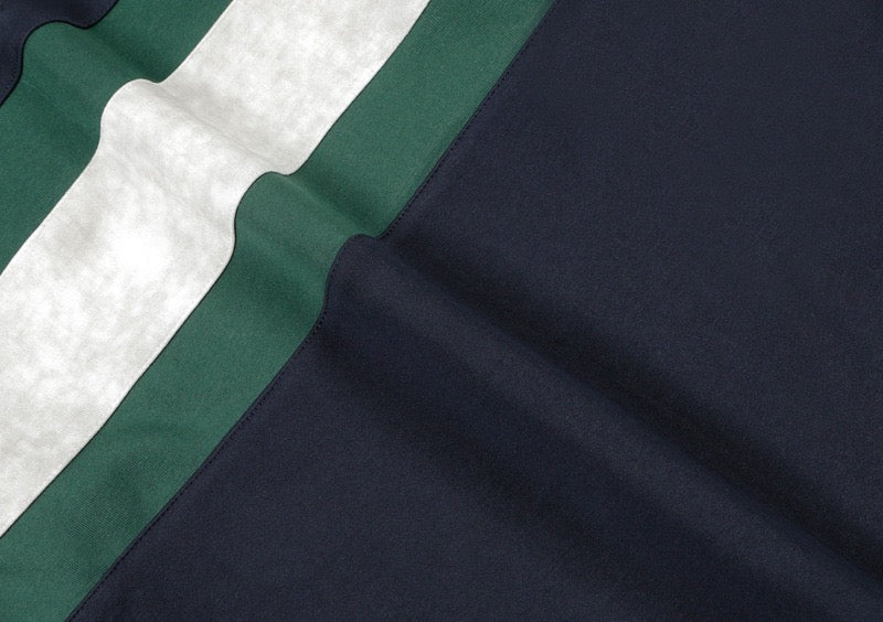 STARRVAINT Retro Stripe Rugby Sweatshirt