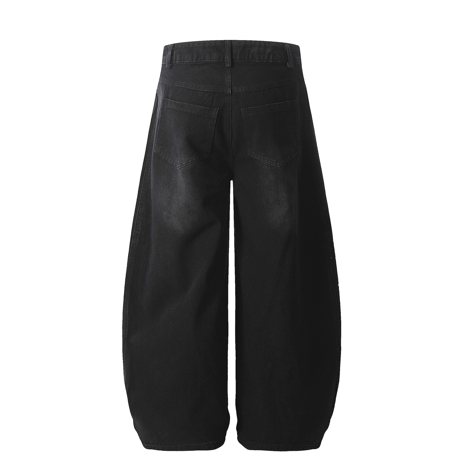 STARRVAINT Wide-Leg Curved Panel Jeans