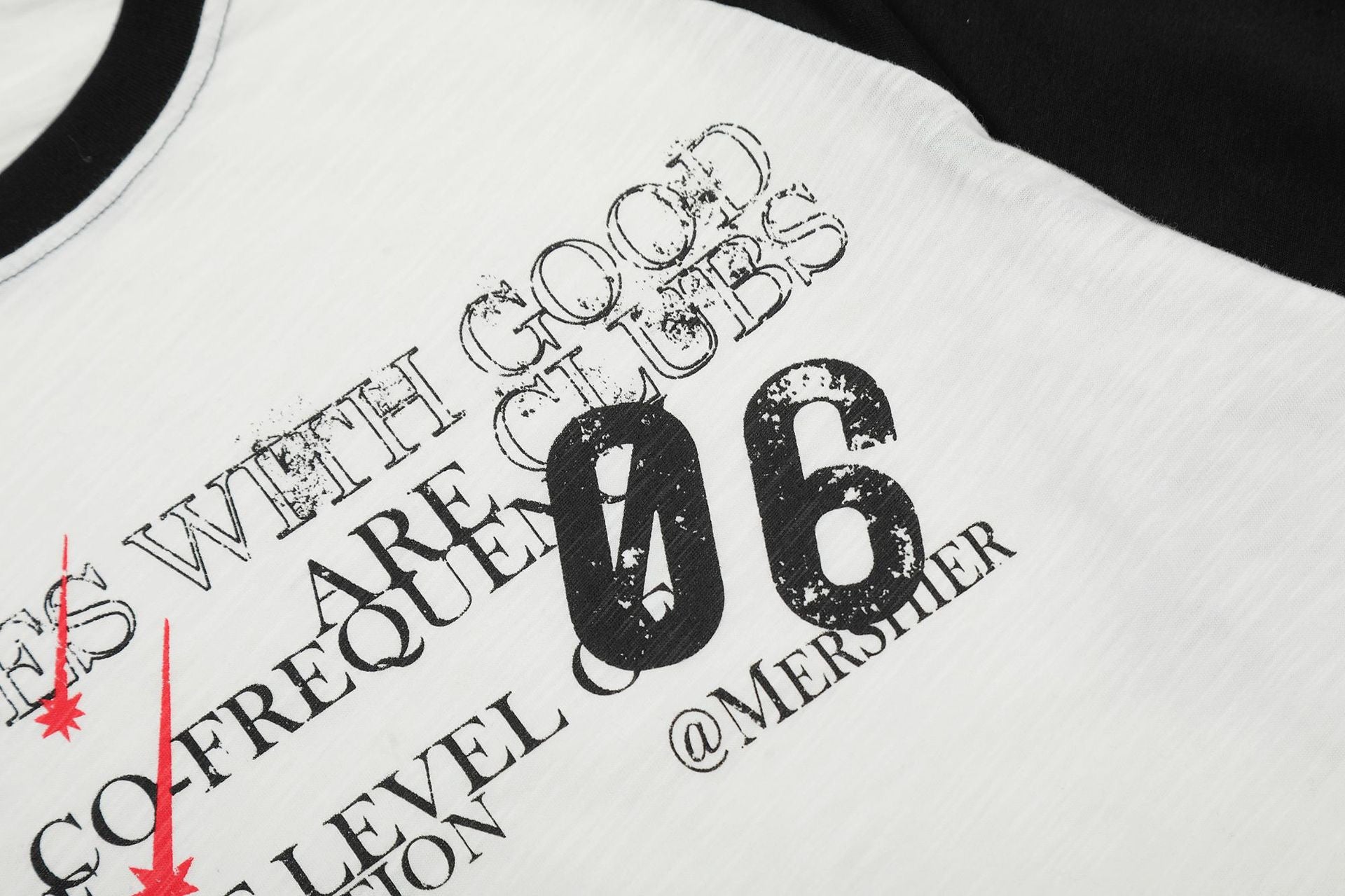 STARRVAINT Raglan Graphic Long-Sleeve Tee