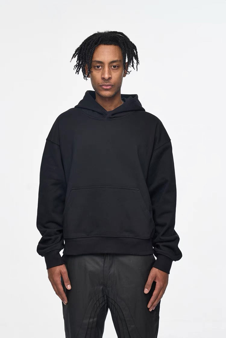 STARRVAINT Minimal Crop Hoodie