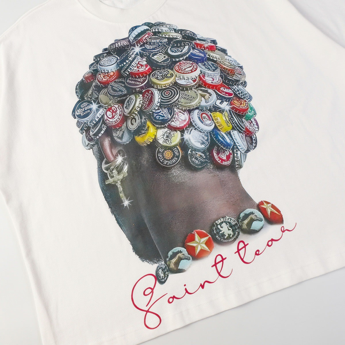 STARRVAINT Saint Crown Graphic Tee
