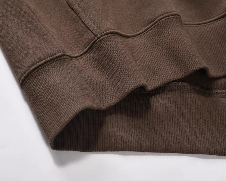 STARRVAINT Minimal Crop Hoodie