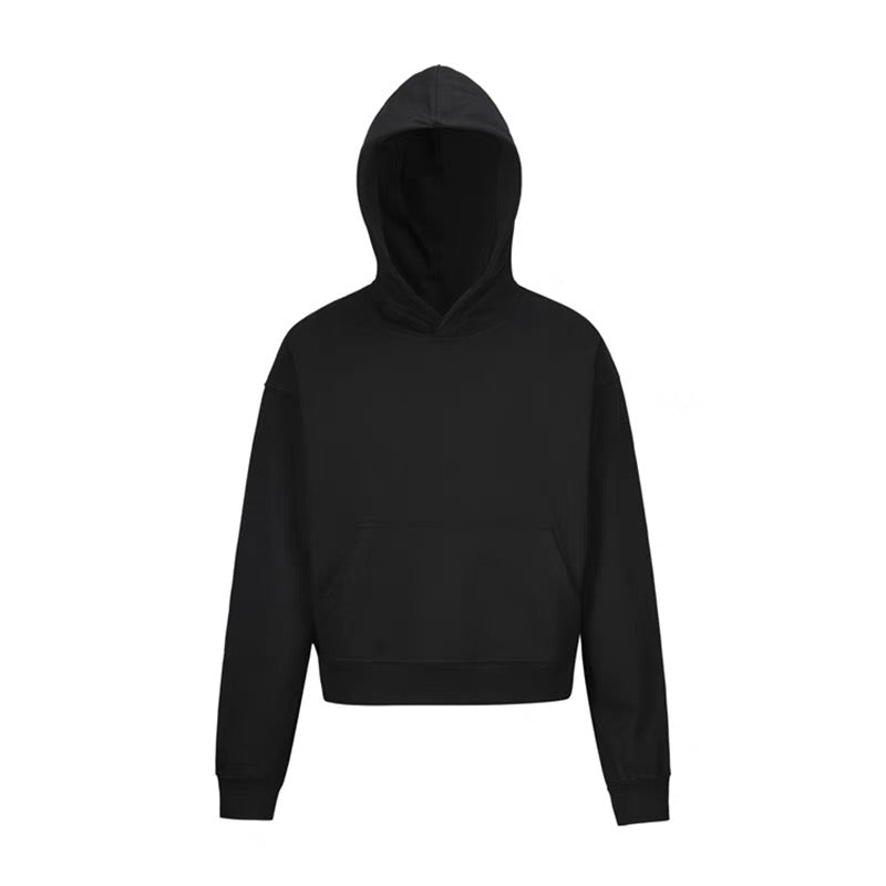STARRVAINT Minimal Crop Hoodie