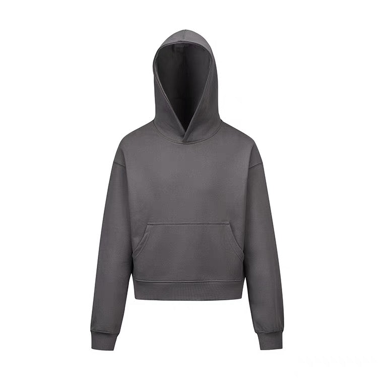 STARRVAINT Minimal Crop Hoodie