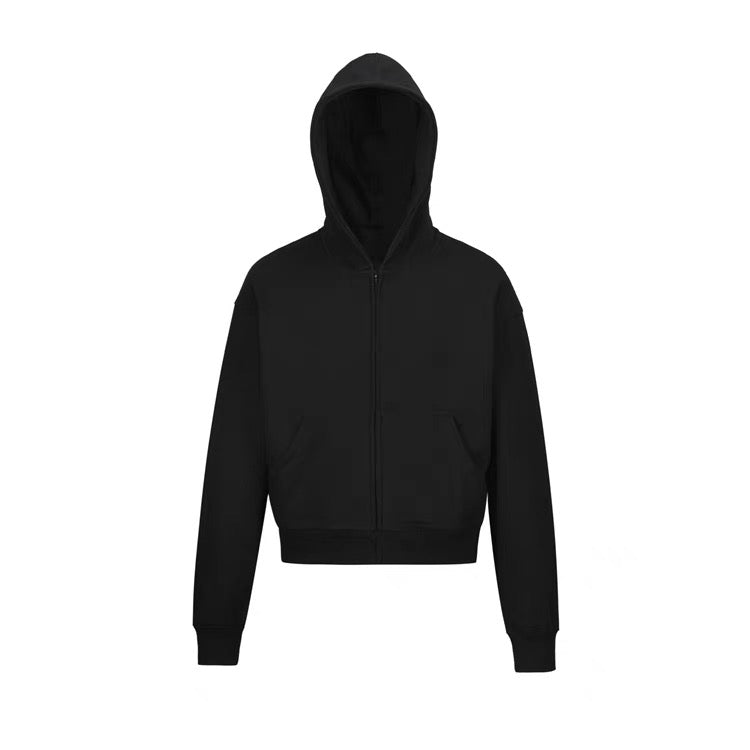 STARRVAINT Minimal Crop Hoodie