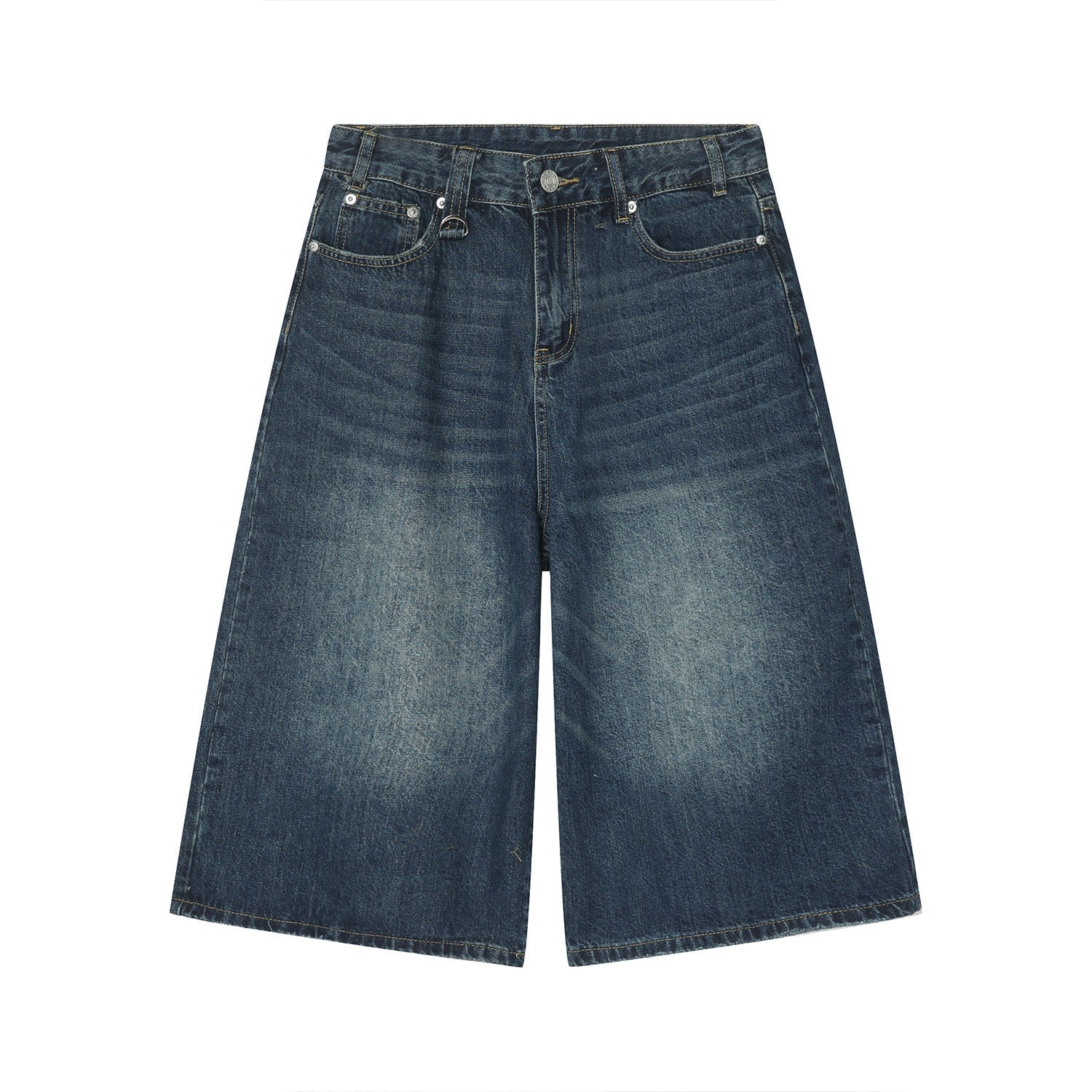 STARRVAINT Clean Cut Denim Shorts