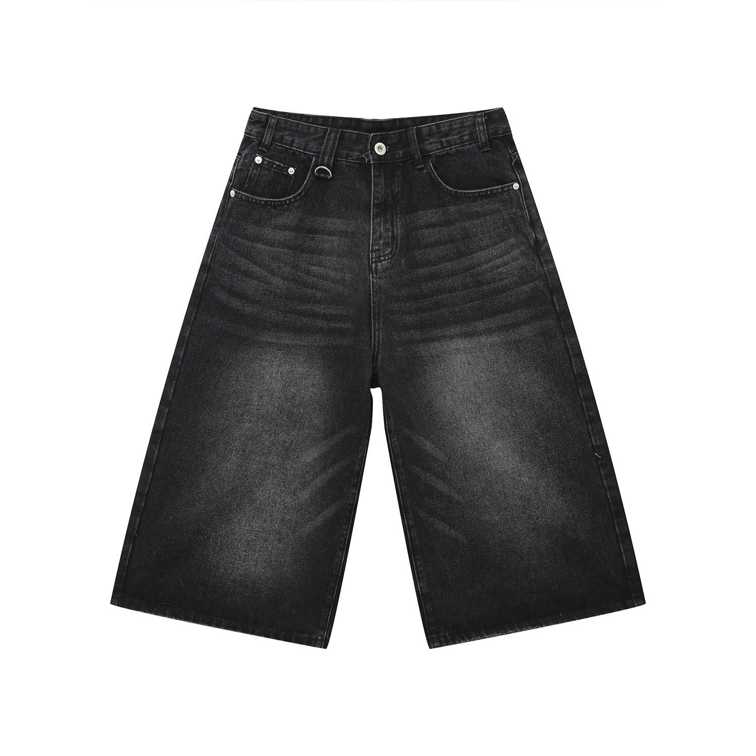 STARRVAINT Clean Cut Denim Shorts