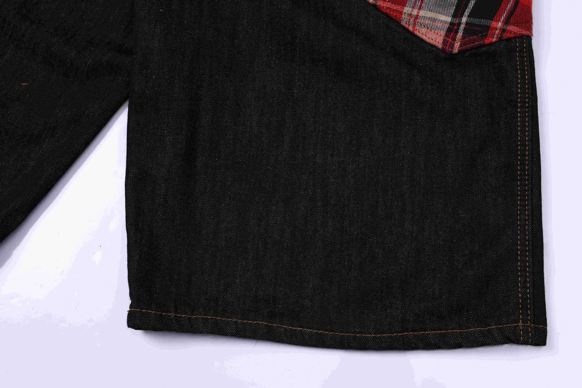 STARRVAINT Patchwork Denim Jorts