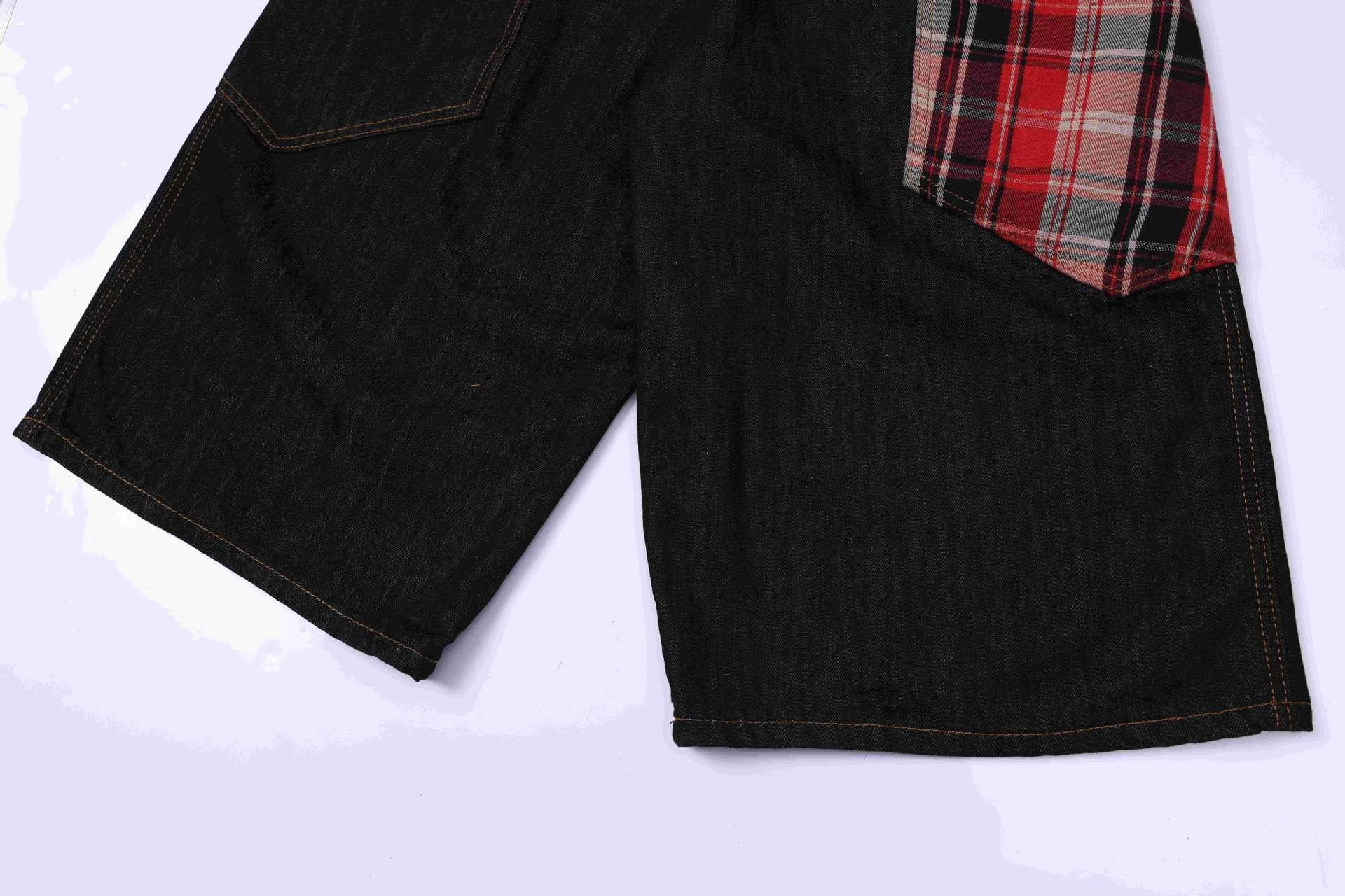 STARRVAINT Patchwork Denim Jorts