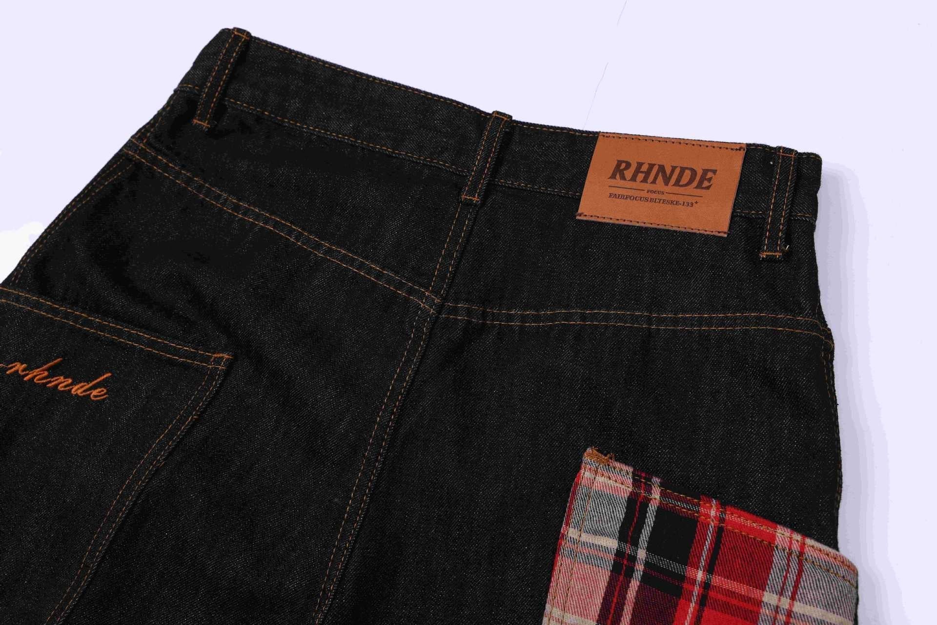 STARRVAINT Patchwork Denim Jorts