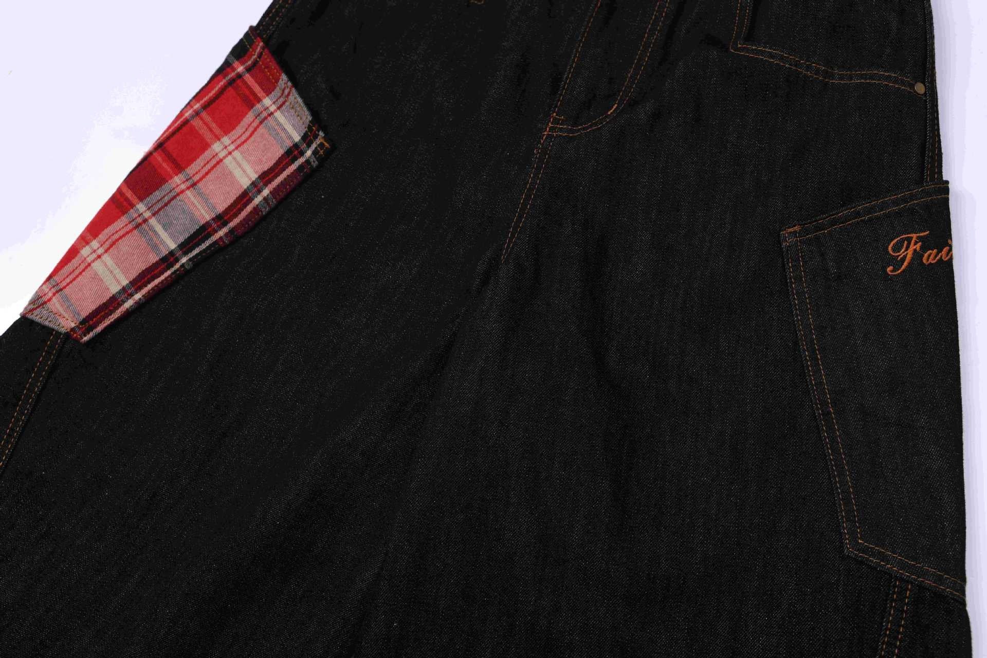STARRVAINT Patchwork Denim Jorts