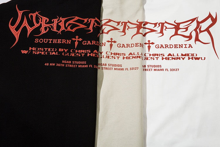 STARRVAINT Distressed Raven Graphic Tee