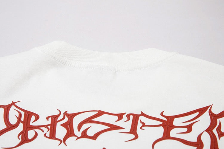STARRVAINT Distressed Raven Graphic Tee