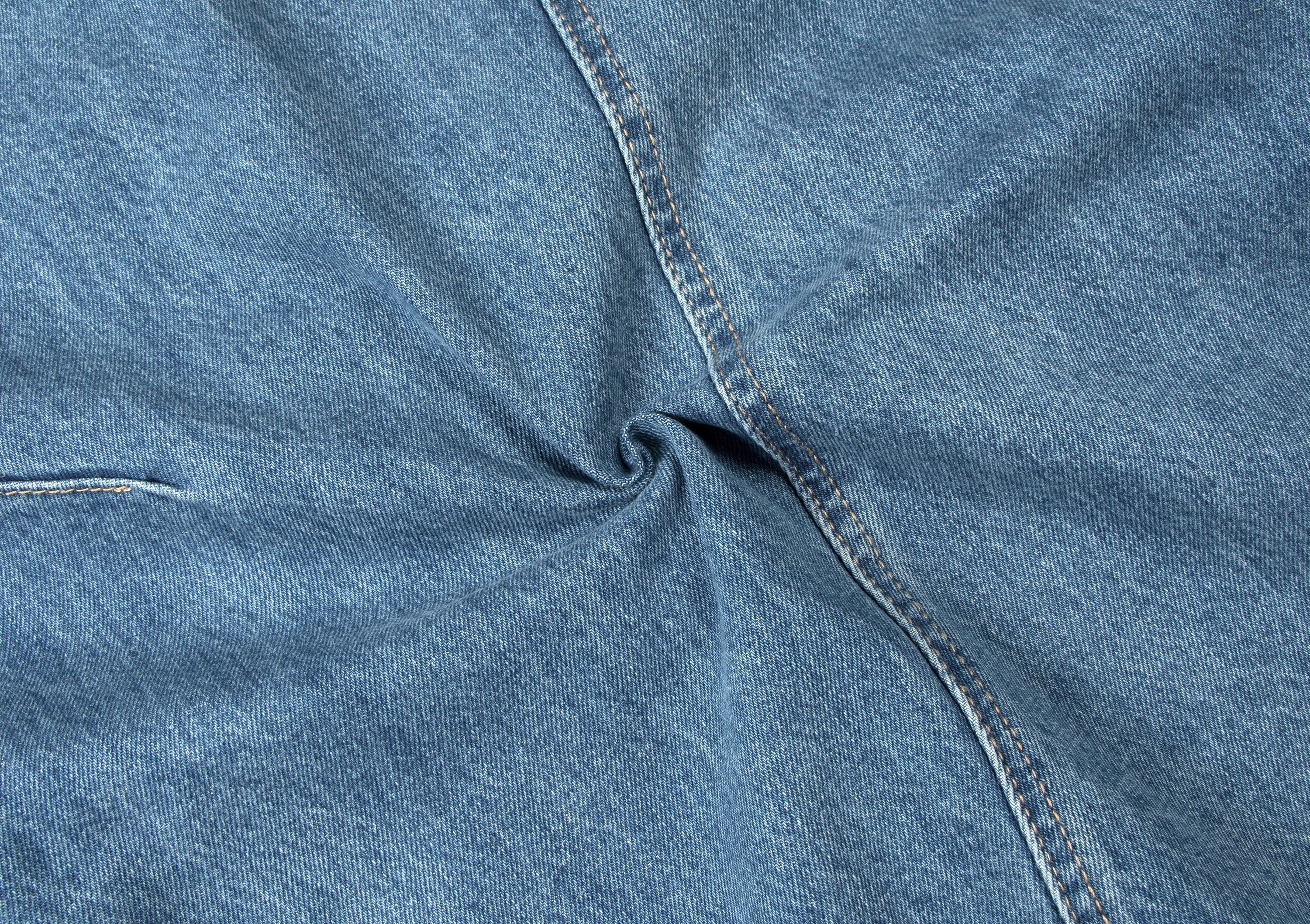STARRVAINT Distressed Panel Wide-Leg Denim Pants