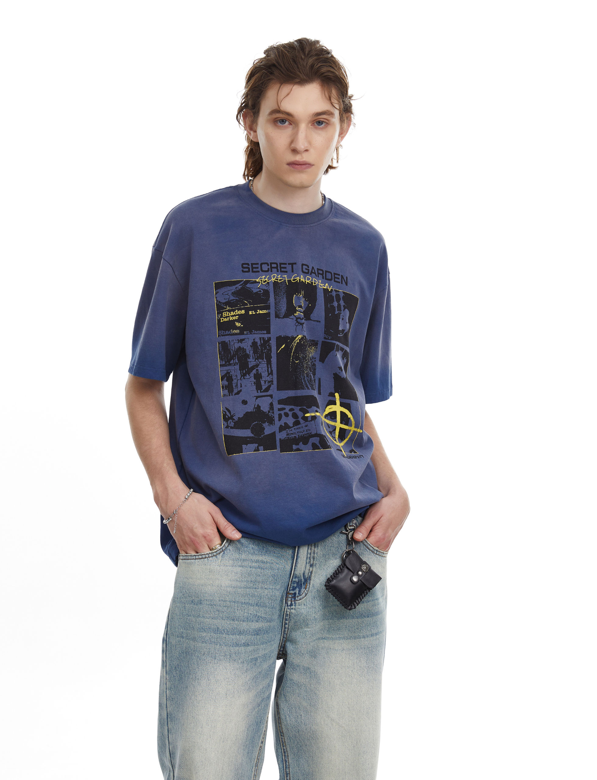 STARRVAINT Graphic Panel Oversized Tee