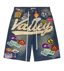 Vale Forever 1980's Jorts Blue