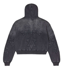 Vale Forever Carver Zip Up Hoodie Black