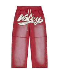 Vale Forever Skittles Sweatpants Red
