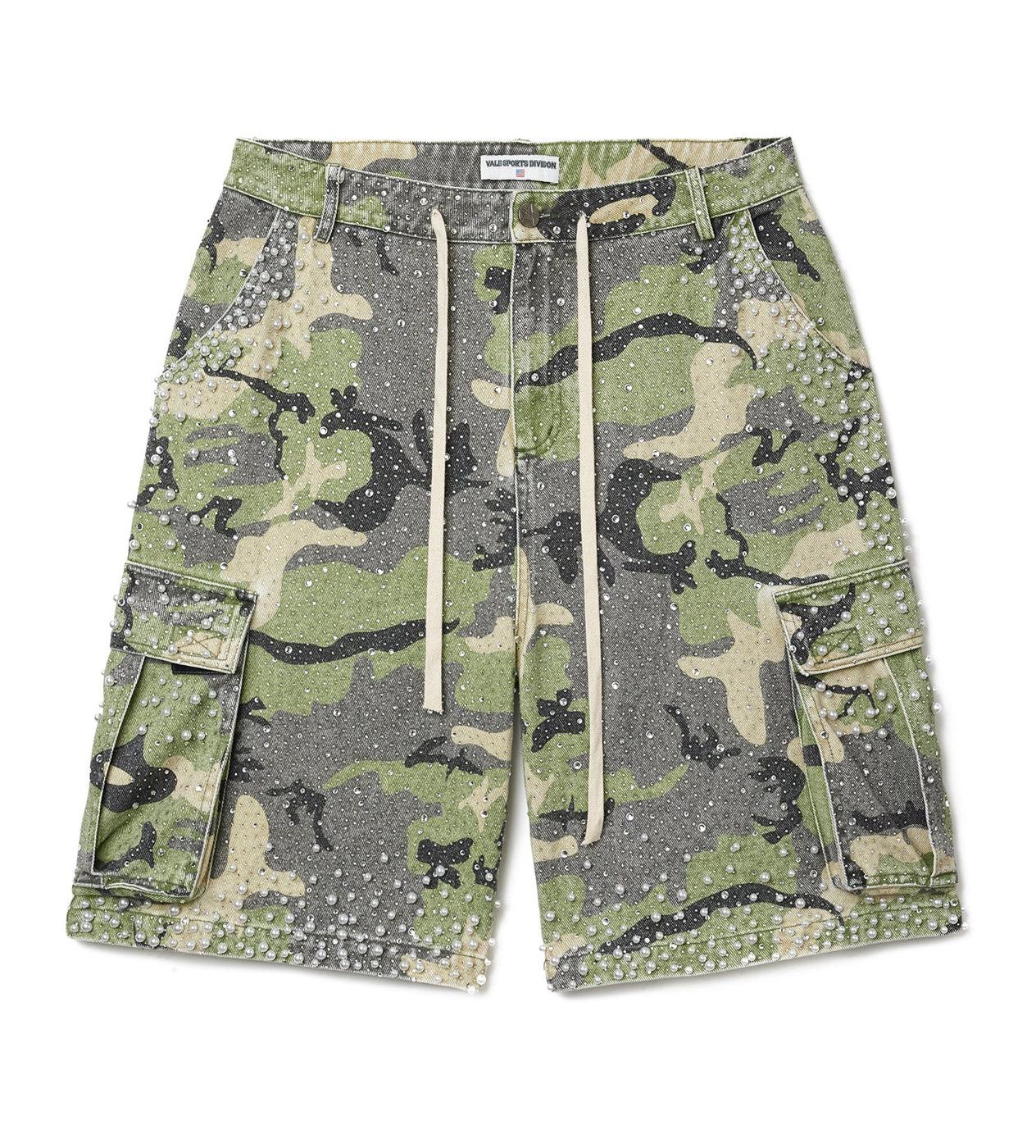Vale Forever Soulja Camo Shorts Green