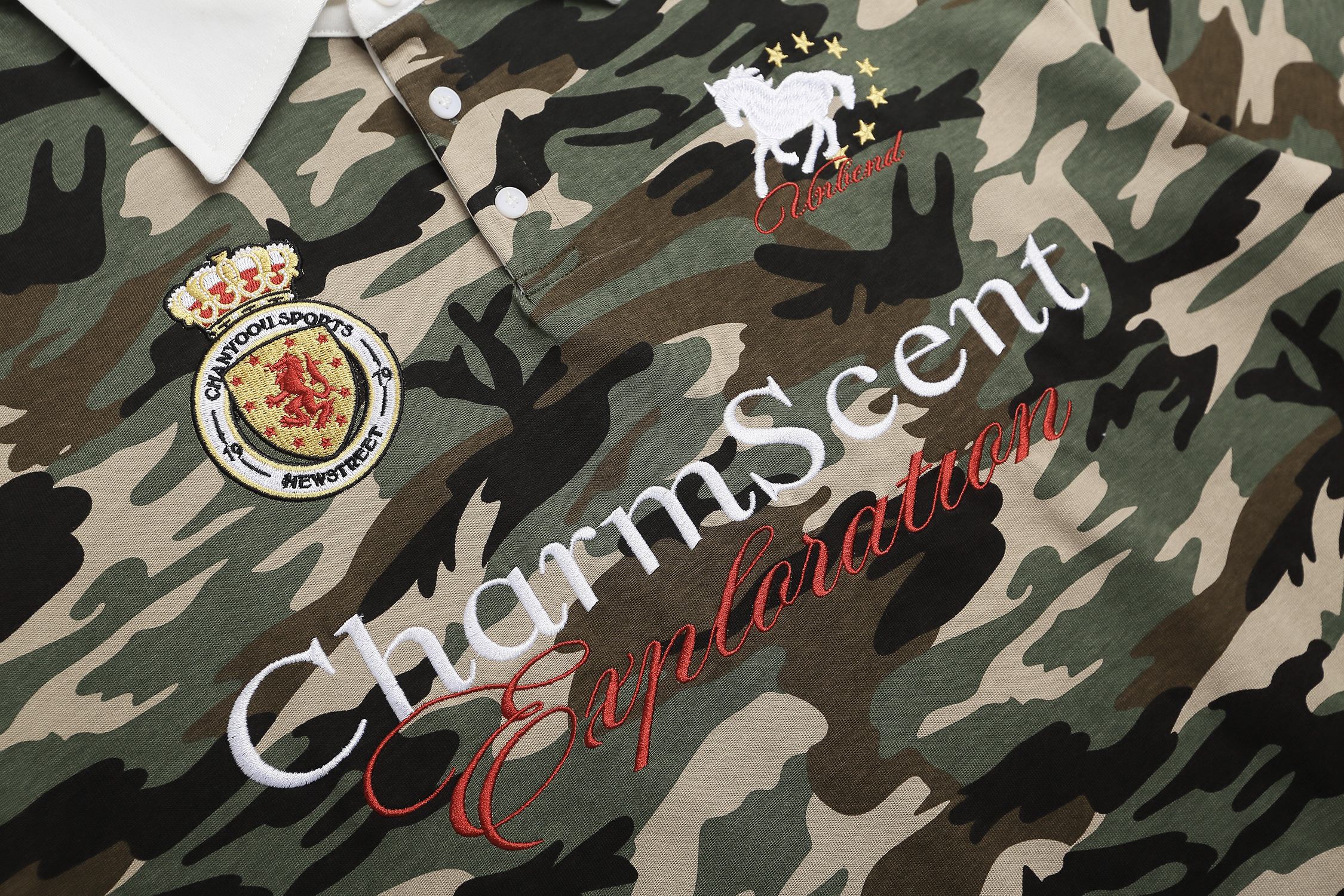 STARRVAINT Camo Heritage Polo Shirt