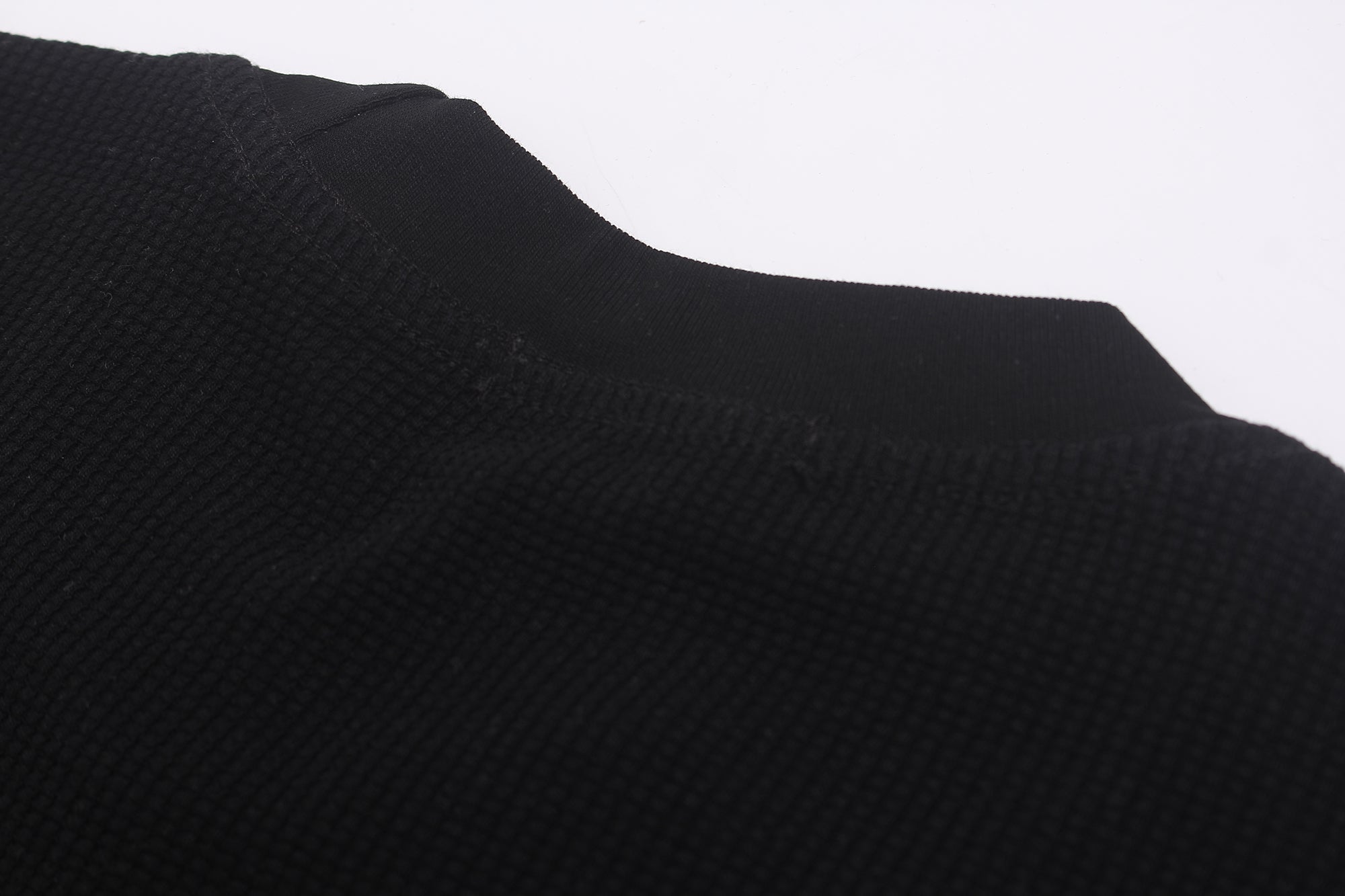 STARRVAINT Gothic Cross Waffle Long Sleeve