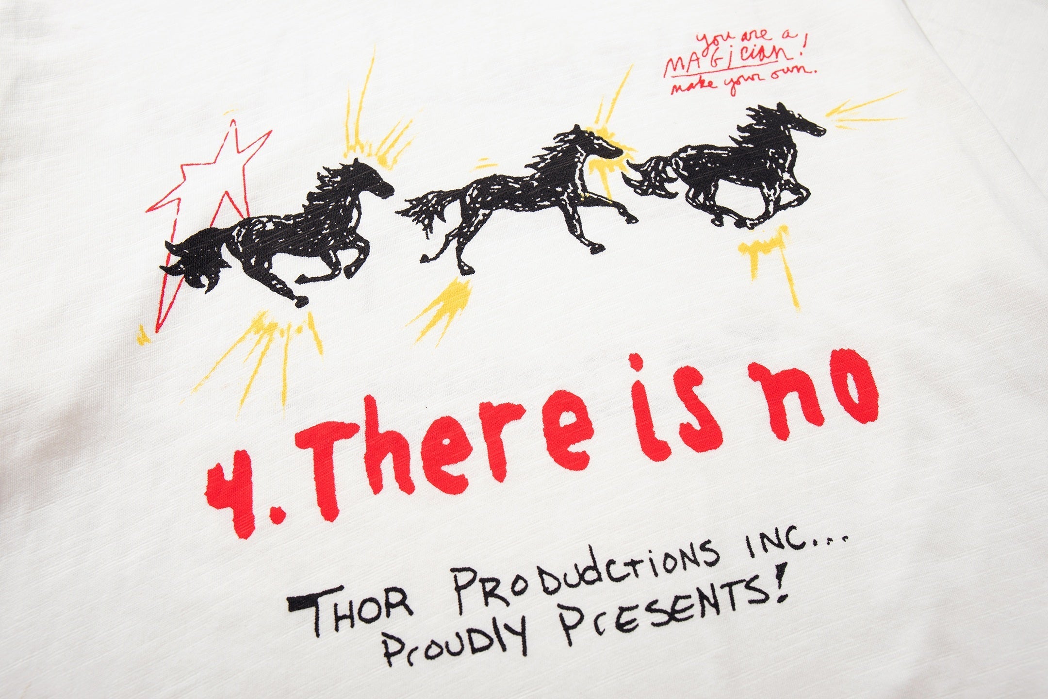 STARRVAINT “Number Nine Horses” Graphic T-Shirt