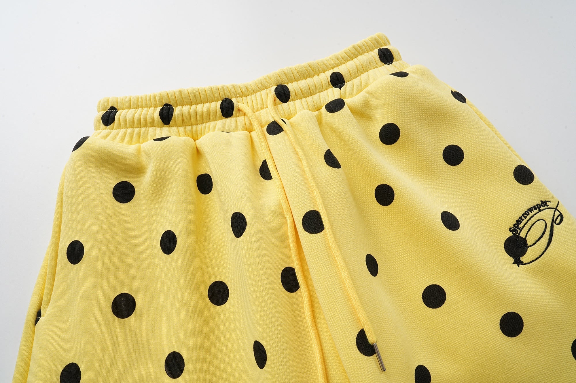 STARRVAINT Polka Dot Wide-Leg Pants
