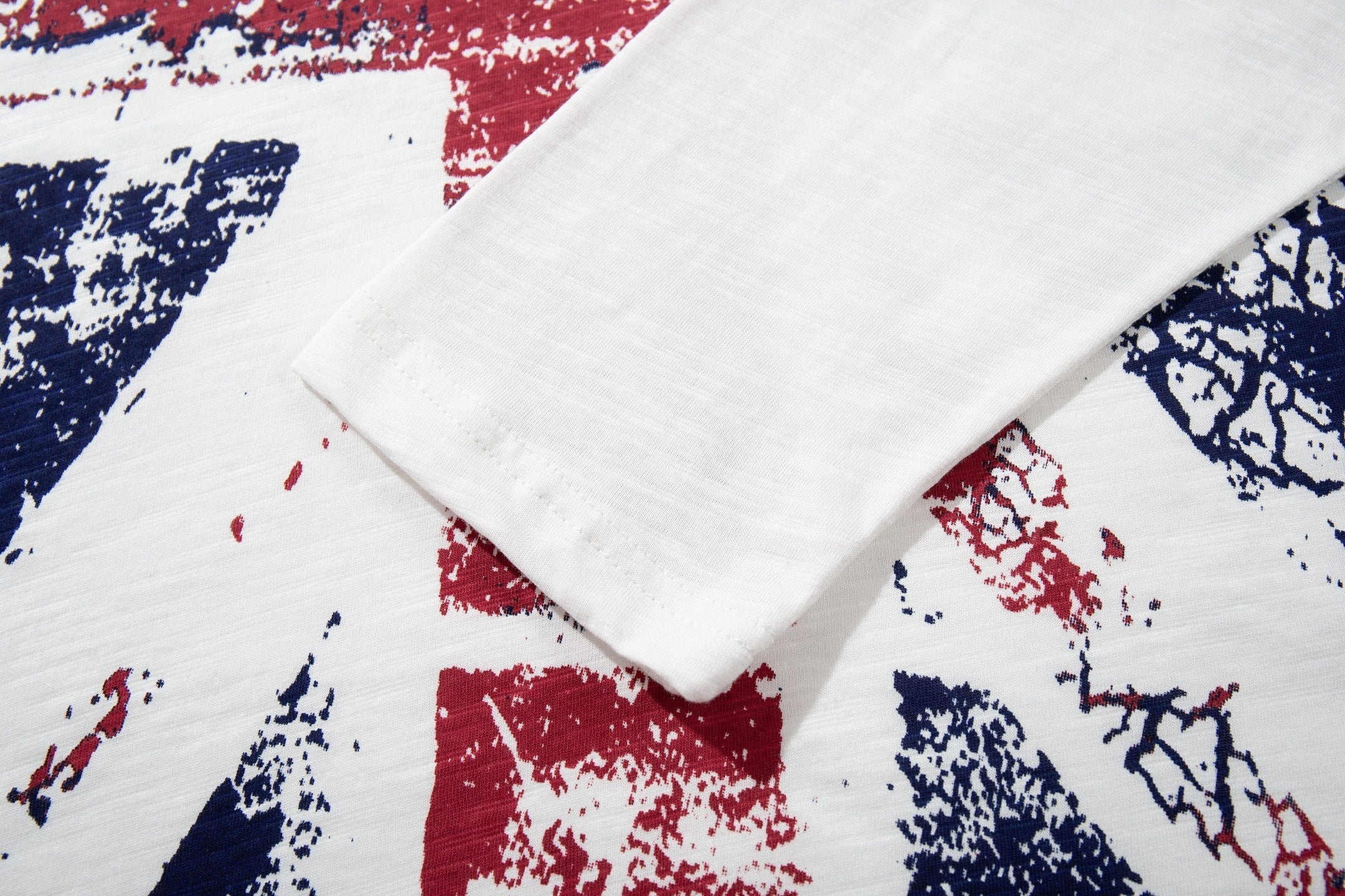 STARRVAINT Vintage Union Jack Graphic Long Sleeve