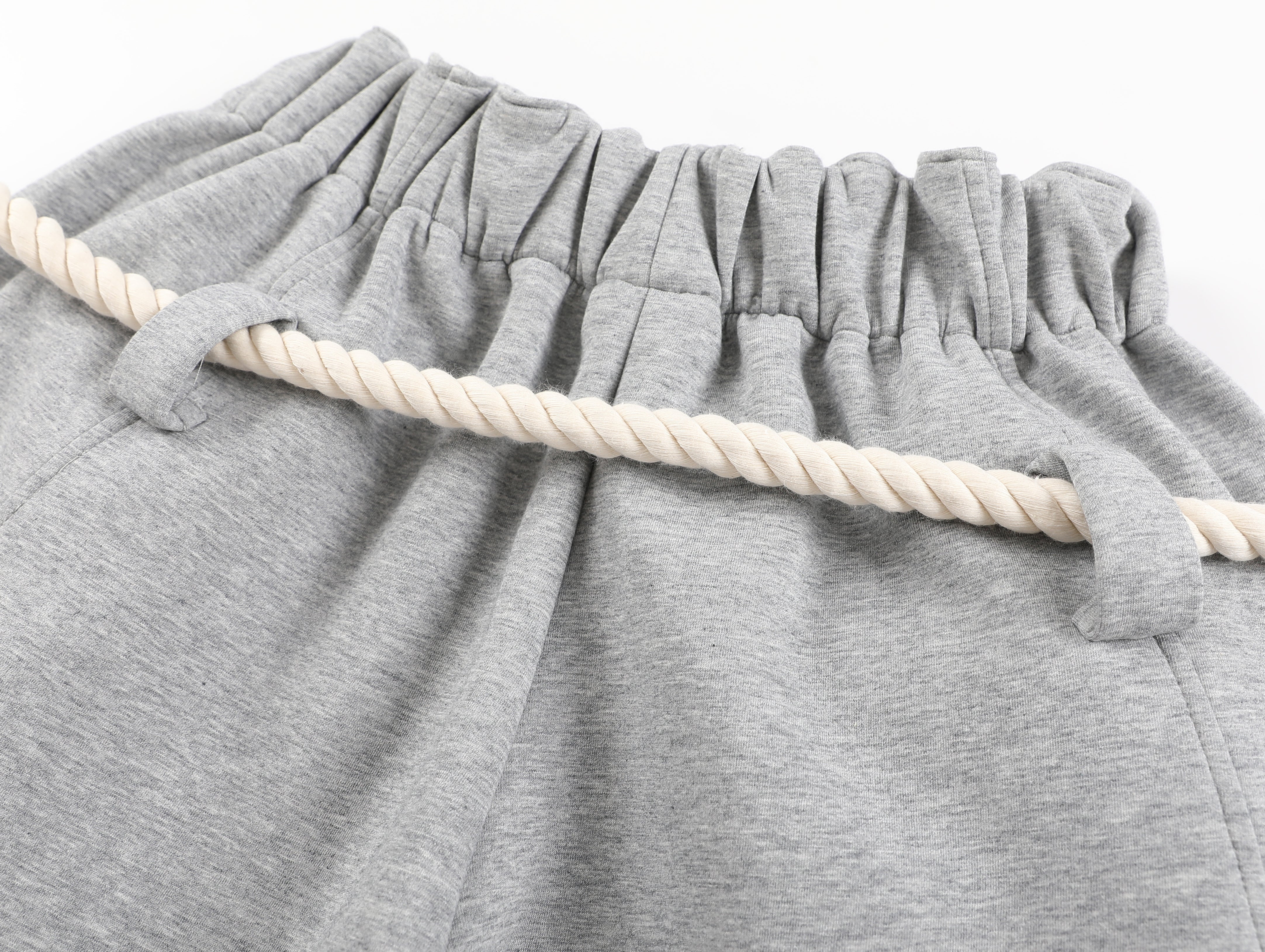 STARRVAINT Rope Drawstring Barrel Pants